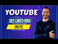 How To See Liked Videos On YouTube (PC / Desktop)