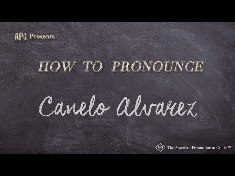 How to Pronounce Canelo Alvarez (Real Life Examples!)