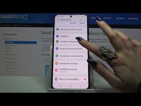 How to Activate High Contrast Text on SAMSUNG Galaxy S21 – Change Text Contrast