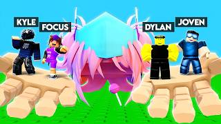 TROLLING MY FRIENDS in ROBLOX VR HANDS..