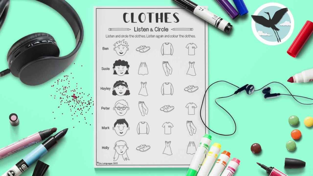 Clothes Listen & Circle