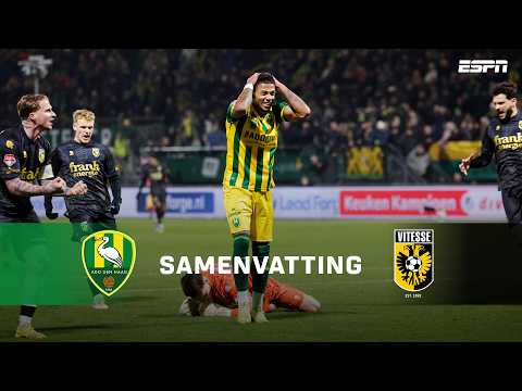ADO voor TWEEDE KEER in 3 DAGEN tegen ANGSTGEGNER Vitesse 🥵 | Samenvatting ADO Den Haag - Vitesse