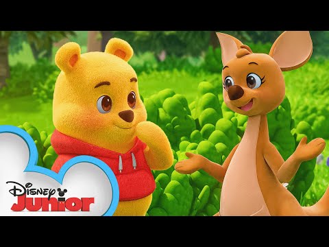Playdate with Winnie the Pooh | Kanga and Hide-and-Seek | Episode 5 | @disneyjr