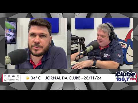 Jornal da Clube - 28/11/24 - Edição do Almoço