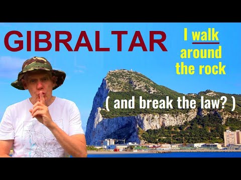 Is walking around the rock ILLEGAL?? ! No one walks around the Rock of Gibraltar for a good reason.