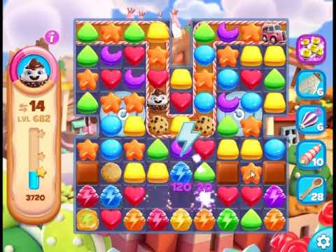 Cookie Jam Blast Level 682 - NO BOOSTERS 🍪 | SKILLGAMING ✔️