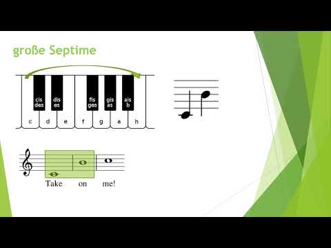 Intervalle Sext, Septim und Oktav am Hören erkennen