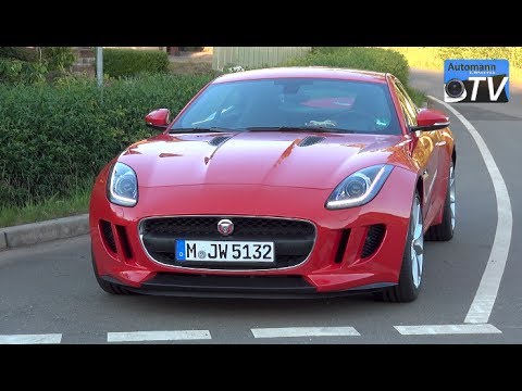2015 Jaguar F-Type V6 Coupe (340hp) - DRIVE & SOUND (1080p)