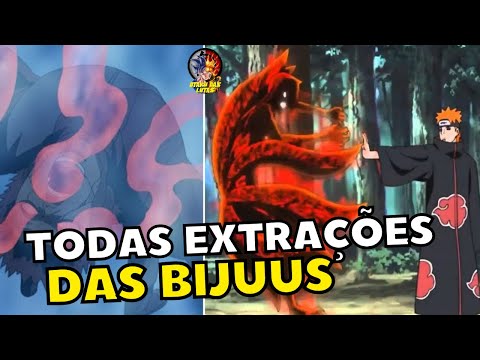 A CAPTURA E MORTE DE TODOS OS JINCHUURIKIS | PLANO TSUKUYOMI INFINITO DA AKATSUKI