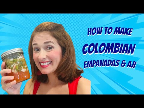 How to Make Colombian Aji with Empanadas / Facts and History #colombia #empanada #homemade 