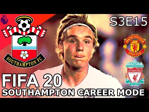 TITLE RACE DRAMA VS MAN UNITED & LIVERPOOL! - FIFA 20 SOUTHAMPTON CAREER MODE - S3E15