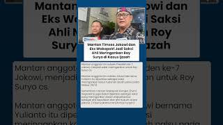Download lagu Eks Timses Jokowi hingga Mantan Wakapolri Jadi Saksi Ahli Meringankan Roy Suryo Cs di Kasus Ijazah mp3