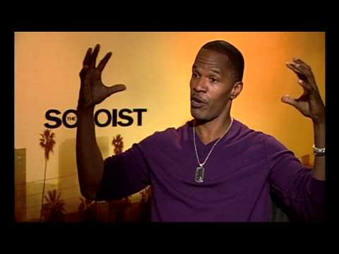 The Soloist: Jamie Foxx Exclusive Interview | ScreenSlam
