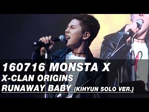 160716 #기현 솔로 Runaway Baby @ X-CLAN ORIGINS (몬스타엑스 기현 직캠)