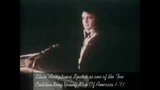 Elvis' Acceptance Speech-10 Outstanding Young Men Of America!