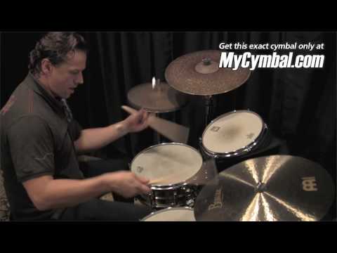 Meinl 20" Byzance Jazz Flat Ride Cymbal - Played by Thomas Lang (B20JFR-1050610W)