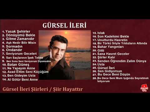 Gürsel İleri Şiirleri Özel Seçmeler