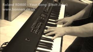 Video thumbnail for Roland RD800 Piano Sound Demo by BonnersMusic1