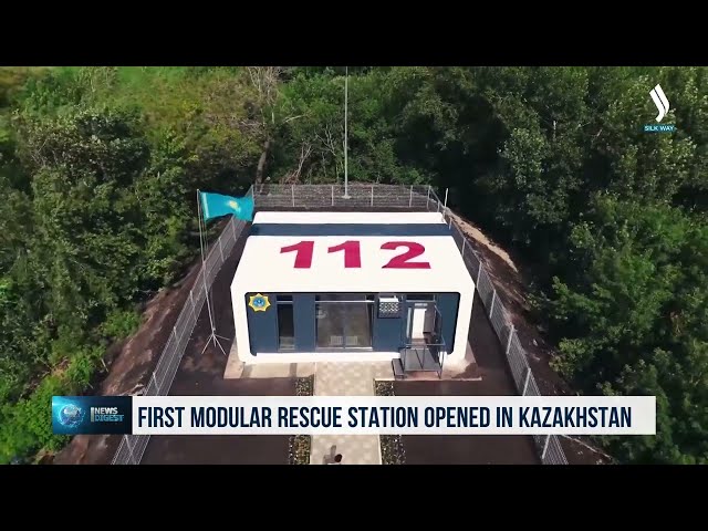 Қазақстанда алғашқы модульдік құтқару бекеті ашылды