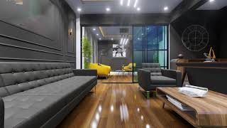 minimal ofis tasarımı