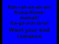 Lady Gaga - Bad Romance Instrumental (Lyrics ...