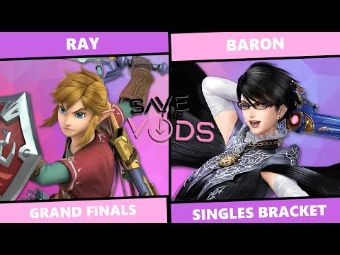 Save The Vods #67: Grand Finals - Ray (Link) vs Baron (Bayonetta) SSBU Singles