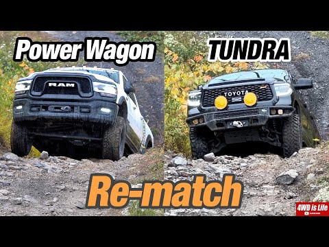 Tundra vs Power Wagon - Off-Road Comparison 2.0