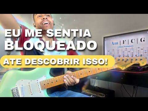 Escala PENTATÔNICA ela  Mudou Para Sempre a Minha Forma de Tocar!