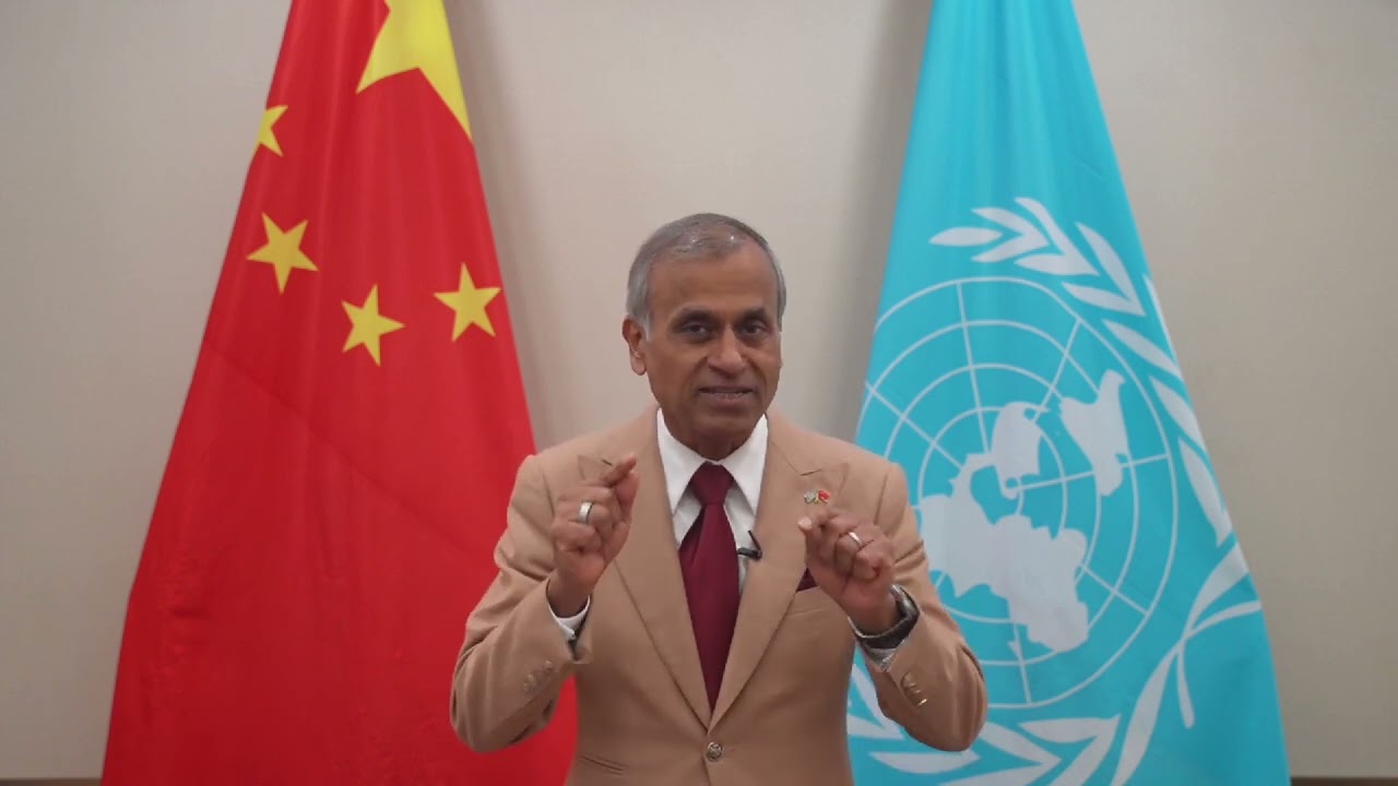 UN Resident Coordinator Siddharth Chatterjee for World Youth Model United Nations Conference 2025