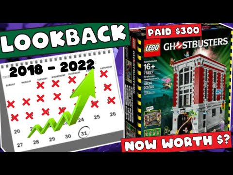 LEGO Investment Lookback Ghostbusters Firehouse Headquarters 75827 / LEGO Investing 2022 / 75827