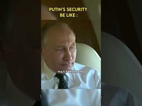 Most Dangerous Security in the world of world leaders #shorts #putin #sigma #edit