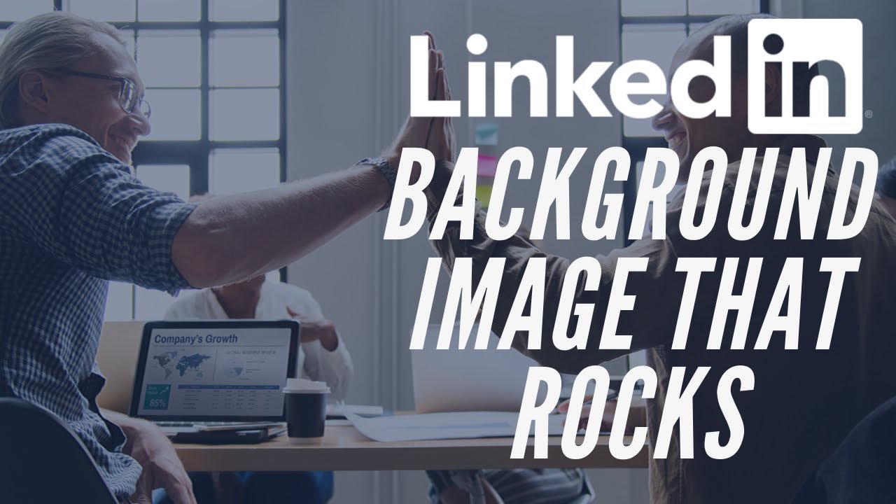 LinkedIn Background Image and Customizing on Canva