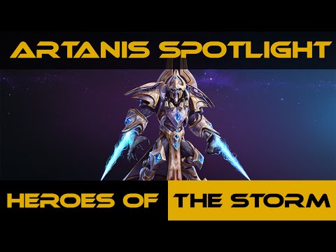 Heroes of the Storm - Artanis Spotlight & Gameplay - [Deutsch][HOTS][German]