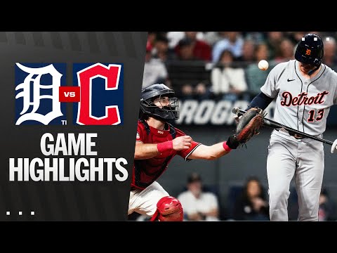 Tigers vs. Guardians Game Highlights (9/23/25) | MLB Highlights