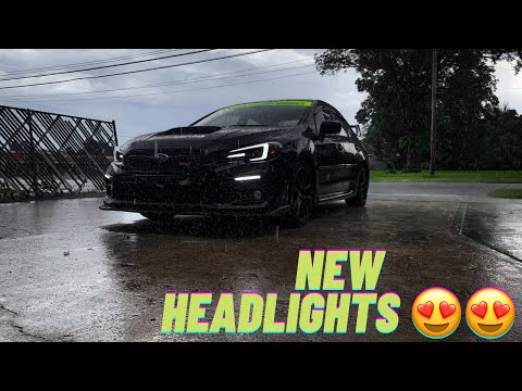 Spyder Apex Headlight Install | 2019 Subaru Wrx