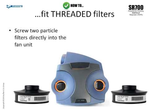 Sundstrom SR700 Particle Powered Air-Purifying Respirator (PAPR) 