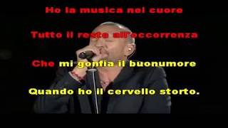 KARAOKE HO LA MUSICA NEL CUORE CON CORI   BIAGIO ANTONACCI