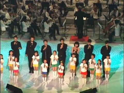[Fancam 21] SS501 Hyun Joong Focus - Singing "Children Medley" Song @ KBS Open Concert [10.06.07]