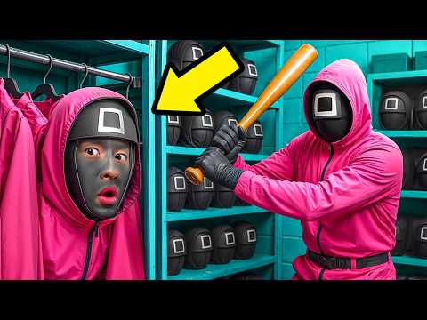 I Survived Squid Game Camouflage Hide And Seek!