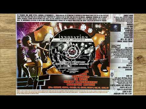 Brockie with MCs 5ive-O & Shockin @ Innovation 11th Birthday, 5 November 2005