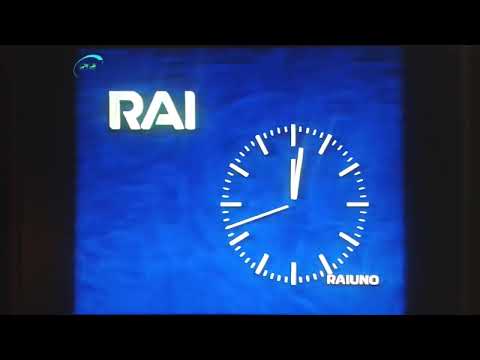 Raiuno Segnale Orario 1993 Ripreso da Valentino.