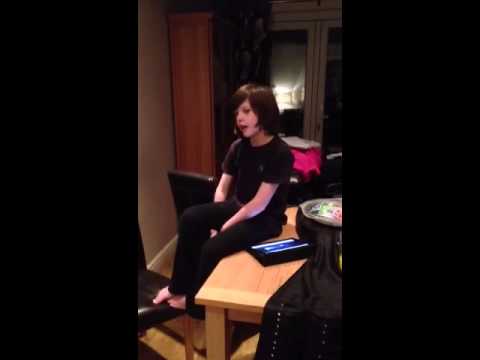 Harry singing titanium