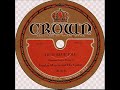True Blue Bill ~ Frankie Wallace (Marvin) and His Guitar (1931)