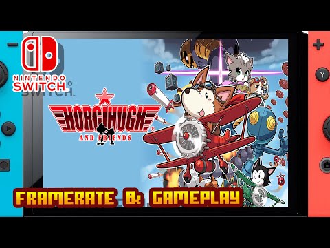 Horgihugh And Friends - (Nintendo Switch) - Framerate & Gameplay