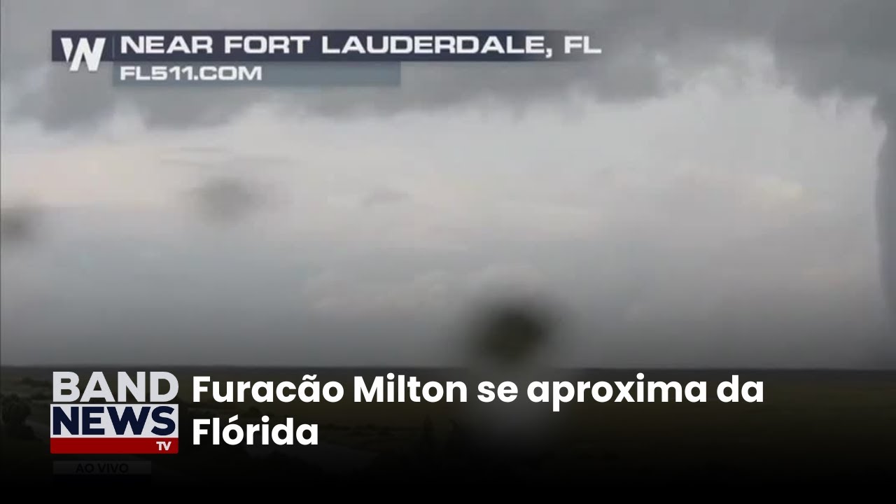 Furacão Milton: Governo dos EUA pede para população seguir orientações | BandNews TV