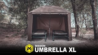 MIVARDI Deštník s komplet zakrytím Session Umbrella XL