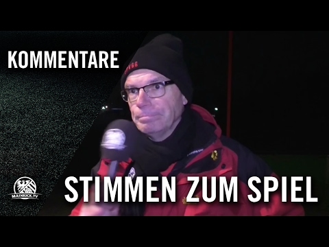 Die Stimmen zum Spiel (Rot-Weiss Walldorf - Spvgg. Seeheim-Jugenheim, Gruppenliga Darmstadt)