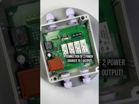 Ultimate Camper & Home Power Control – ADK-37 ATS Switch  #danitech #pcb #madeingermany
