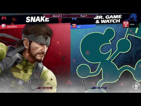 Lagspike 37 - Pool 7 - LFG| AlanDiss (Snake) vs FSN | Palyer7 (Game & Watch)