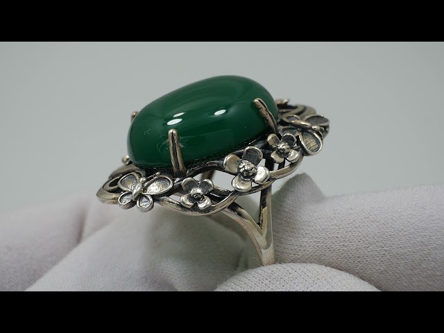 Срібна каблучка 370кю Відео огляд